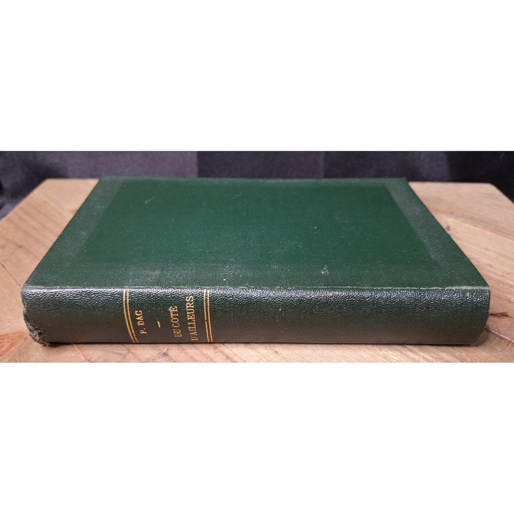 Pierre Dac Du Cote D'Ailleurs 1953 First Edition Andre Martel French Green